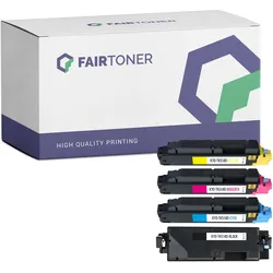 4er Multipack Set Kompatibel für Kyocera TK5140 Toner