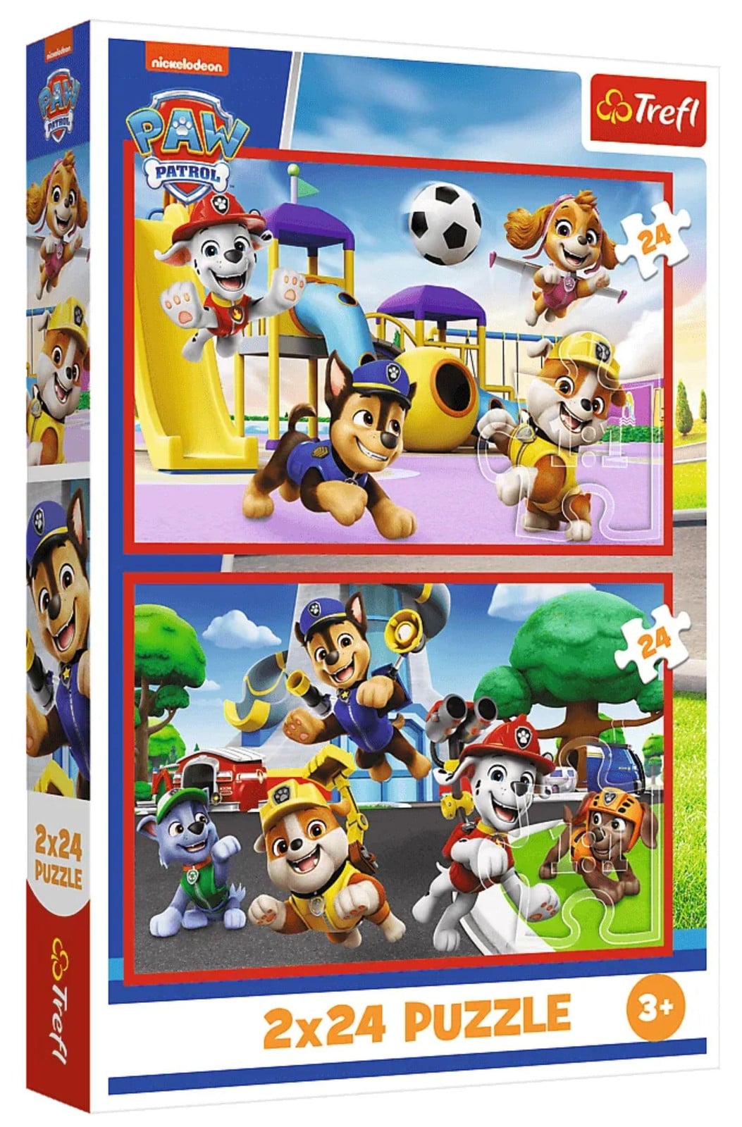 Trefl Paw Patrol Hondenspeeldag Puzzel 2x24 stukjes