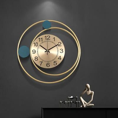 Friendly Fresh Finds Minimalist Wall Clock, Modern Wind Design, Silent Clock For Home Living Room, Fashionable Bedroom Wall Decoration. Minimalist Wall Clock, Modern Wind Design, Silent Clock For Home Living Room, Fashionable Bedroom Wall Decoration.