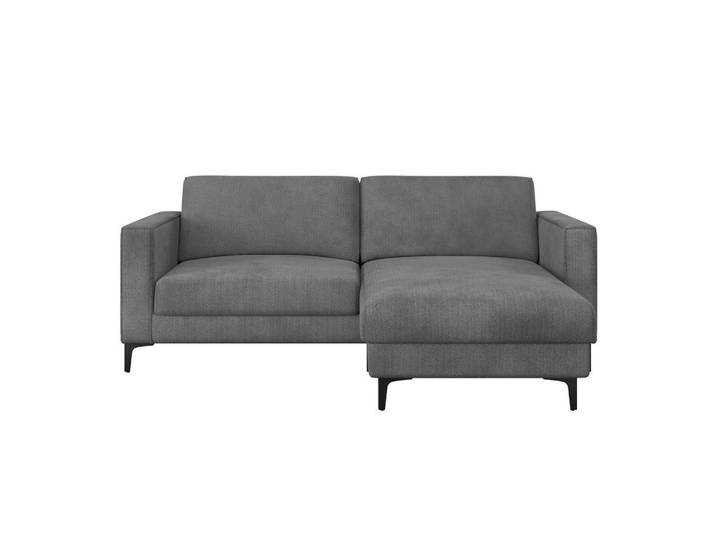 Ecksofa Atlanta dunkelgrau, 210x149cm