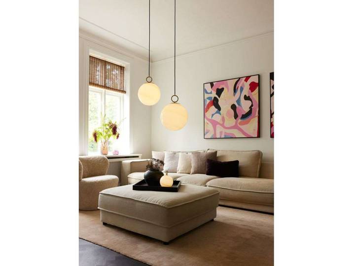 Stockholm Portable Lampe de Table Brown - Halo Design - Salon / séjour - Verre