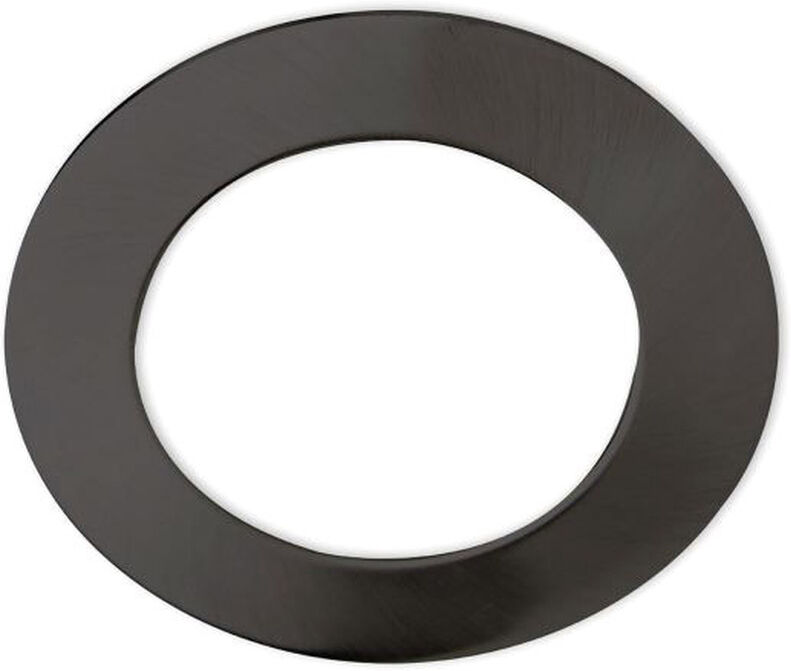 Isoled Cover Aluminium Rund Schwarz Für Einbaustrahler Sys-90