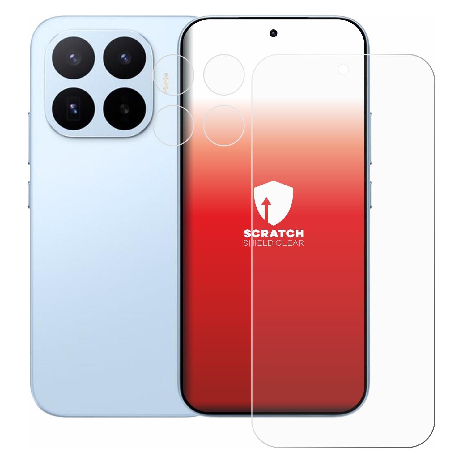 upscreen Schutzfolie für Xiaomi 17T (Display+Kamera) Displayschutz Displayschutzfolie Folie Klar Transparent (1 Stk., Xiaomi 17T) (2863321)