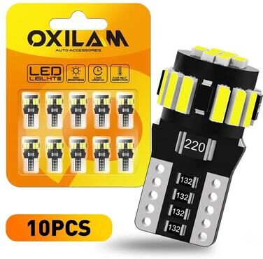 Uplifted Finds 10x CANBUS T10 W5W LED Signal & Parking Bulbs For Mercedes Benz 10x CANBUS T10 W5W LED Signal & Parking Bulbs For Mercedes Benz