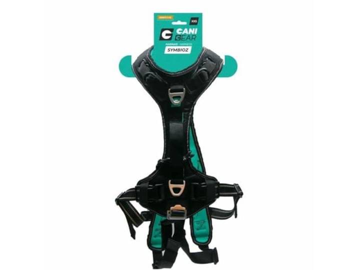 Pettorina per cani - SYMBIOZ - XXS - Nera / Blu