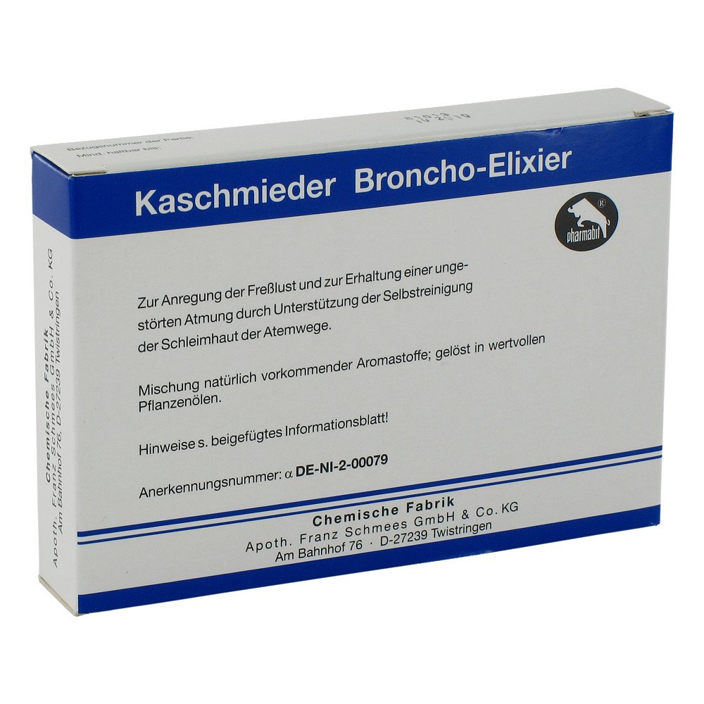 Schmees GmbH Kaschmieder Broncho Elixier veterinär 04073042