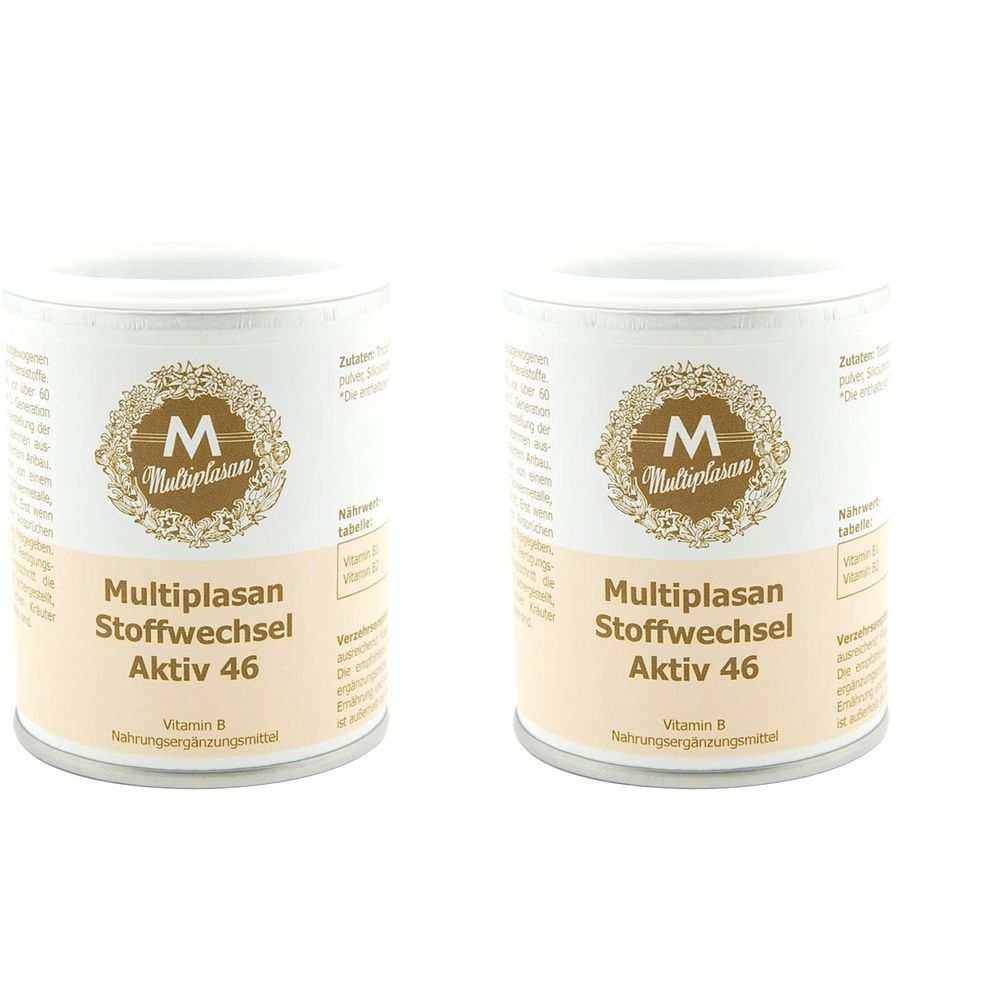 Multiplasan Stoffwechsel Aktiv 46 Tabletten 2x 2x200 St