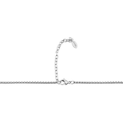 Kette ohne Anhänger ADELIA´S "Halskette mit Anhänger – aus Edelstahl", silber, Halsketten, Damen, 55cm, Edelstahl, Perfekt zum Verschenken an besondere Menschen