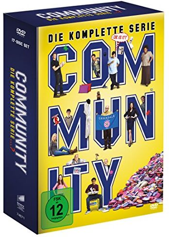 Adam Davidson - Community - Die komplette Serie (17 Discs) (exklusive Vorab-Veröffentlichung bei Amazon.de) - Preis vom 02.10.2026 23:42:20 h