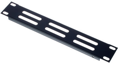 Flyht Pro "Rack Panel Air 1U 9,5"" Schwarz lackiert