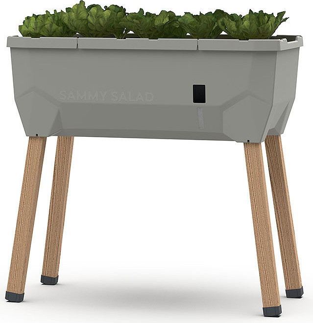 Gusta Garden SAMMY SALAD verhoogde plantenbak, lichtgrijs (zonder afdekking)