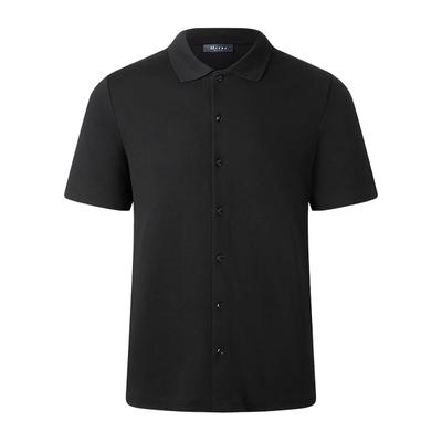 Poloshirt MAERZ MUENCHEN "Maerz Muenchen 613100 Poloshirt Herren Bekleidung", Herren, Gr. 52, schwarz, 100% Baumwolle, Shirts