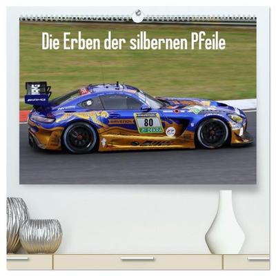 Die Erben der silbernen Pfeile (hochwertiger Premium Wandkalender 2027 DIN A2 quer), Kunstdruck in Hochglanz
