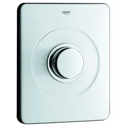 Grohe Deckplatte 43193 Edelstahl 43193000 mit Druckknopfbetätigung