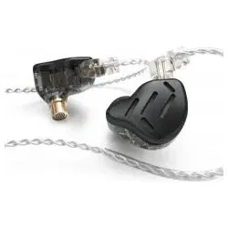 KZ Akustik ZAX. Schwarze In-Ear-Kopfhörer 3 5mm (Kabelgebunden), Kopfhörer, Schwarz