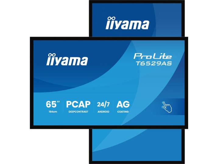 iiyama 65 inch All-in-One PCAP interactief scherm voor slimme samenwerkingsruimtes