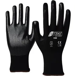 NITRAS® Arbeitshandschuhe 3500 10 schwarz