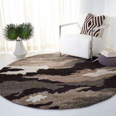 SAFAVIEH Florida Shag Kenny Camouflage 1.2-inch Thick Rug