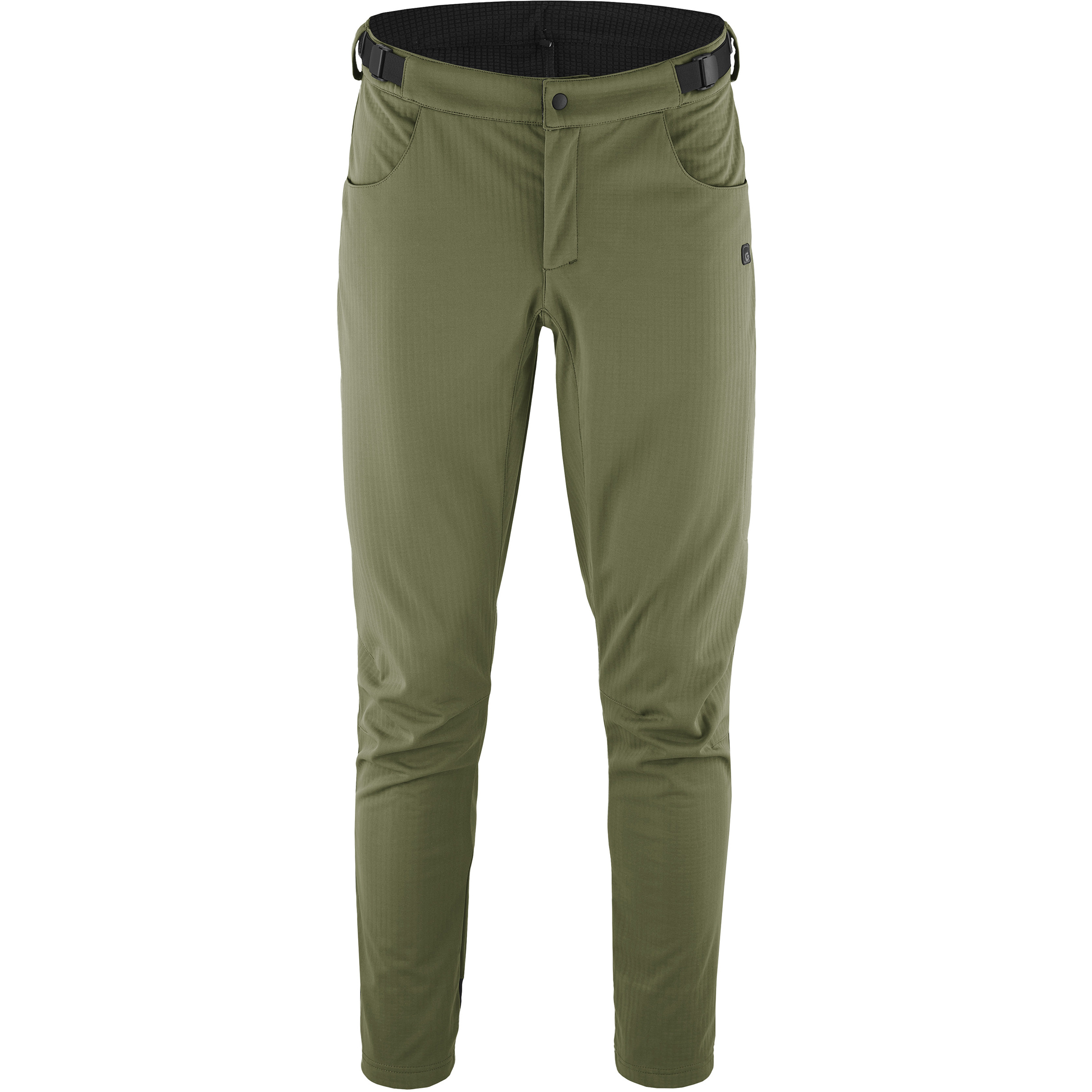 Gonso Trail Softshell Hose Herren Fahrradhose oliv Größe S Mountainbike Widerstandsfähig Wasserabweisend