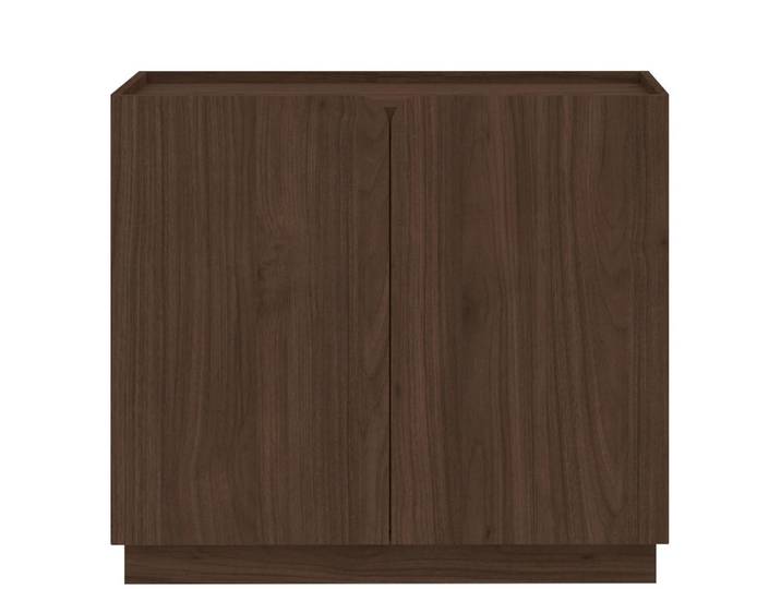 Mid.you Kommode, Walnuss, 90x85.5x40 cm, Wohnzimmer, Kommoden & Sideboards, Kommoden