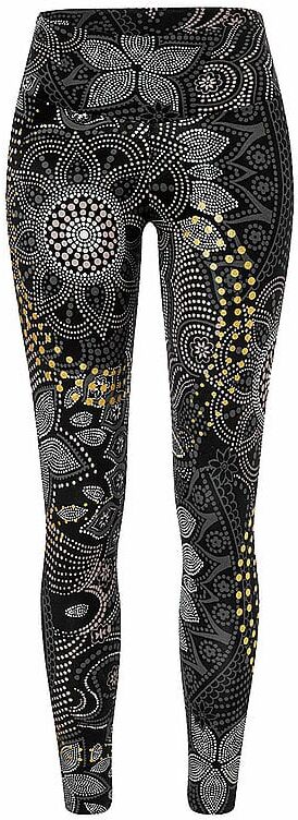 SPIRIT OF OM Damen Yogatight Maui schwarz   XS W
