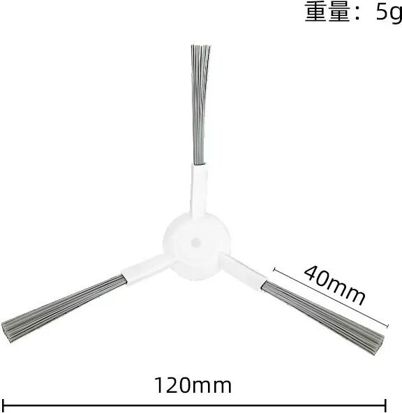 INF Kit d'accessoires de pièces de rechange pour aspirateur robot Dreame S10 S20 X10 X20