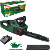 Akku-Kettensäge AdvancedChain 36V 35-40, 36Volt grün/schwarz, Li-Ionen Akku 2,0Ah, POWER FOR ALL