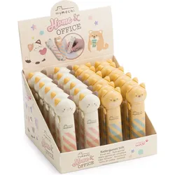 NICI, Korrekturmittel, 63186 Sortiment Radiergummi Stift mymochi 2 Designs 24