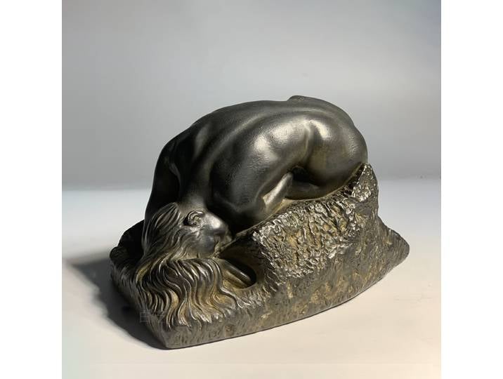 Décoration de salon, de bureau, d'art décoratif, petits ornements de bureau, sculpture réplique du musée Rodin 'Danaïde'