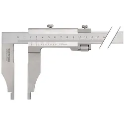 Tecwerk, Messlehre, Werkstattmessschieber DIN 862 250 mm Schnabellänge 75 mm (25 cm)