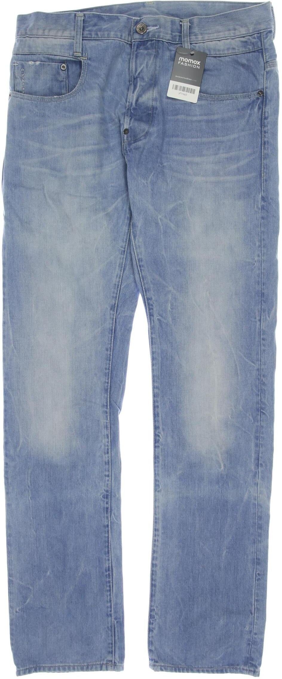 G Star RAW Herren Jeans, Blau, Gr. W34, Baumwolle - Second Hand