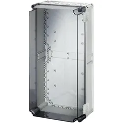 Hensel HEN Mi 9410 Einzelleergehäuse GröÃe 4 grau IP65 275x575x19mm (Gehäuse), Elektronikzubehör + Gehäuse, Grau, Transparent