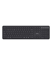 Trust Vaiya Kabellose Tastatur für mehrere Geräte Schwarz DE (25636)