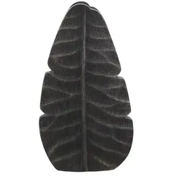 Deko Vase   , schwarz , Polyresin (Kunstharz) , Maße (cm): B: 7 H: 39