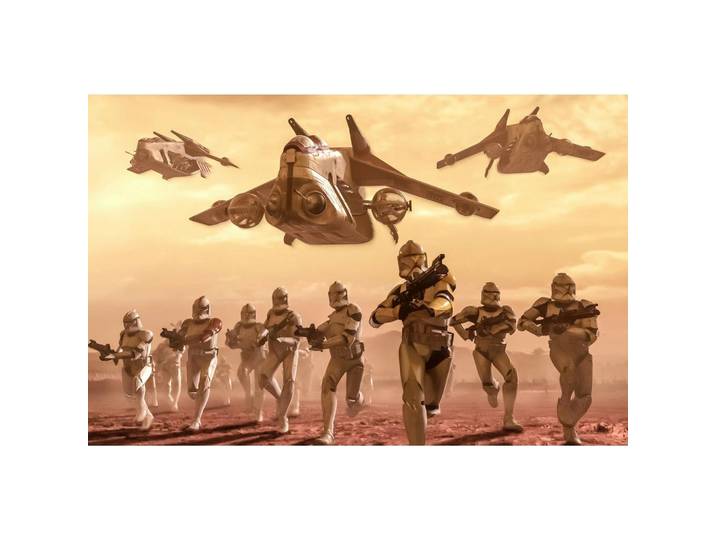 FOTOTAPETE STAR WARS CLONE TROOPER
