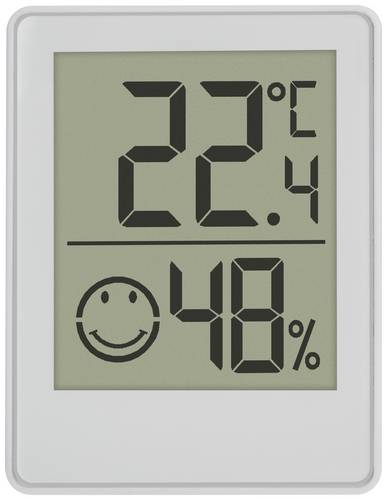 TFA Dostmann Digitales Thermo-Hygrometer Thermo-/Hygrometer Weiß 30.5039.02