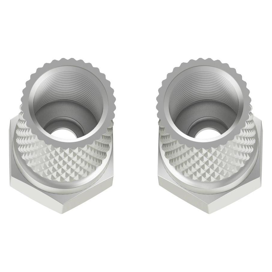 Hama F-Stecker, 5,8 mm, schraubbar, 2 Stück (Stecker und Verbinder) (00205272)