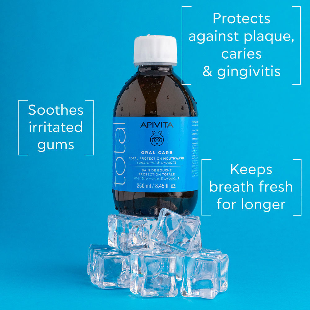 Apivita Enjuague Bucal natural con hierbabuena y propóleo 250 ml
