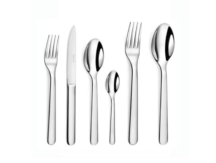 Couzon Alkaline ménagère 50 couverts pour 12 personnes\, inox 18/10 miroir Ménagère 50 couverts pour 12 personnes\, inox 18/10\, épaisseur 4 mm\, finition miroir\, compatible lave-vaisselle