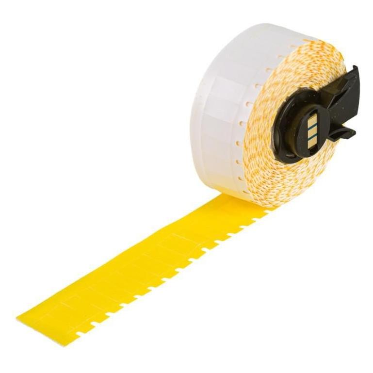 Brady M6-15x4.2-7597-YL, Durasleeve-Einschübe, Polyethylen, Gelb, matt, 15.00 x 4.20 mm, nicht kle (M6-15X4.2-7597-YL)