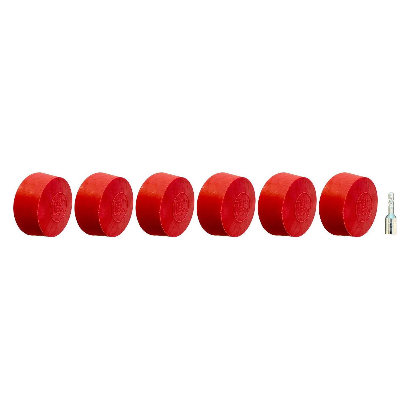 KS Tools Radierteller für Alufelgen, konisch, 6er Pack (515.5476)