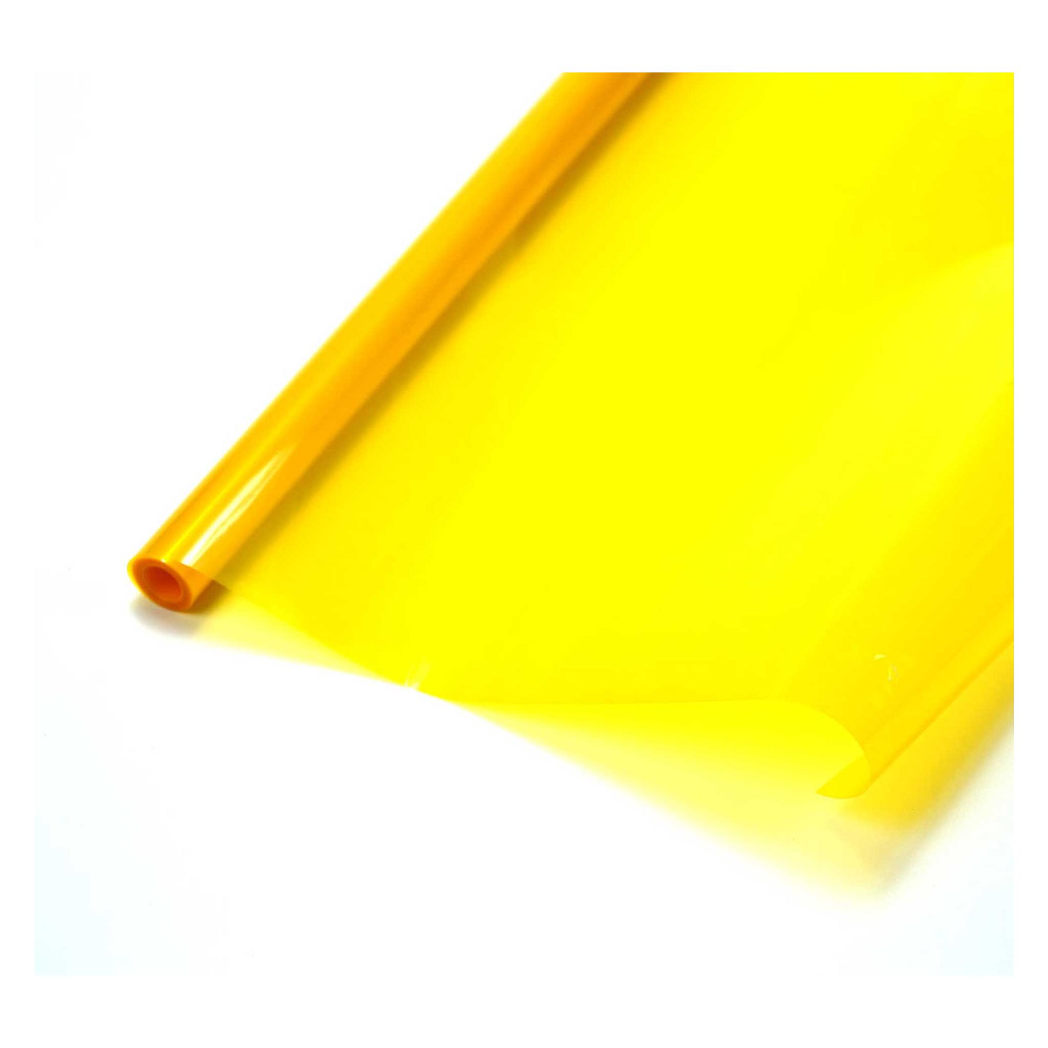 Planet-Hobby Bügelfolie Transparent Gold 10 Meter (LS-MP-03-006-10m)
