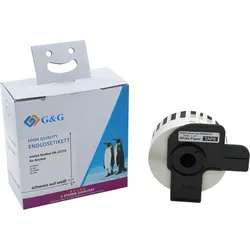G&G endlos-Etiketten ersetzen Brother DK-22210
