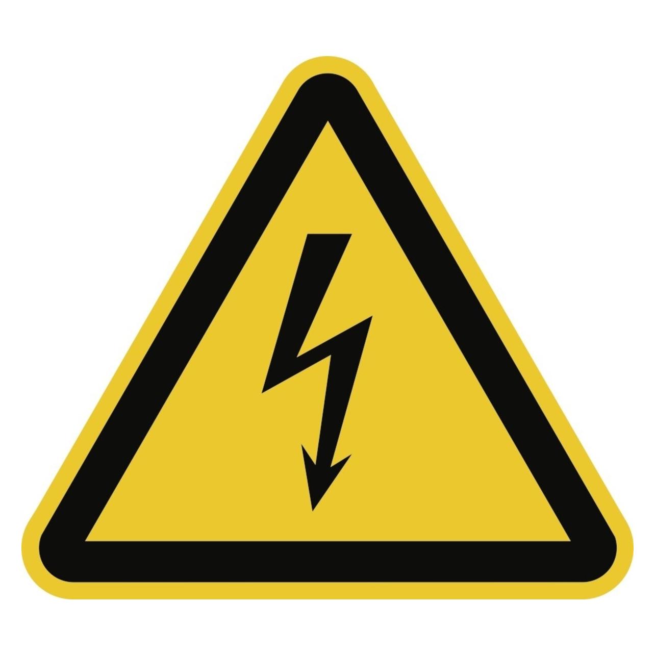 Moedel Schild Warnung vor elektrischer Spannung (2244345)