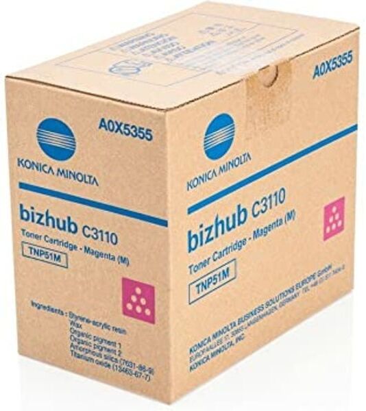 Konica Minolta A0X5355 - Magenta - Toner Magenta