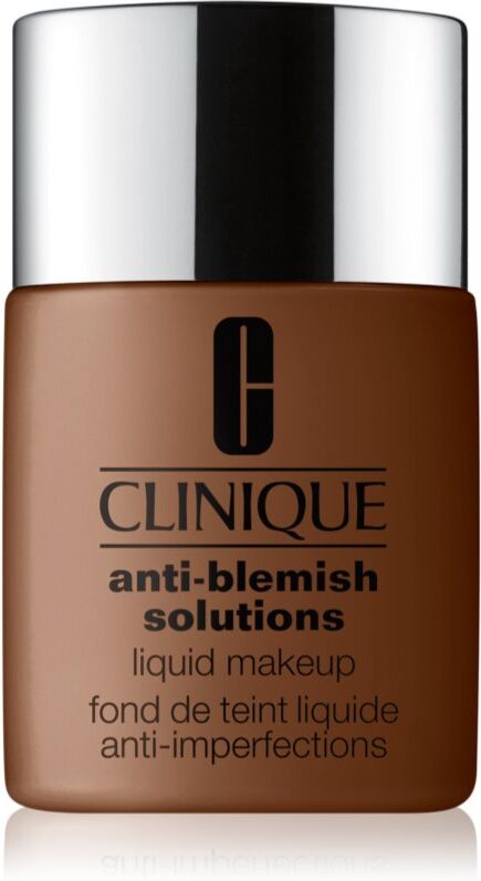 Clinique Anti-Blemish Solutions™ Liquid Makeup high cover foundation for oily acne-prone skin shade WN 125 Mahogany 30 ml