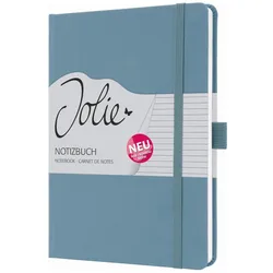 Jolie, Heft + Block, Notizbuch (A5, Liniert, Harter Einband)