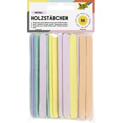folia Bastelholz mehrfarbig