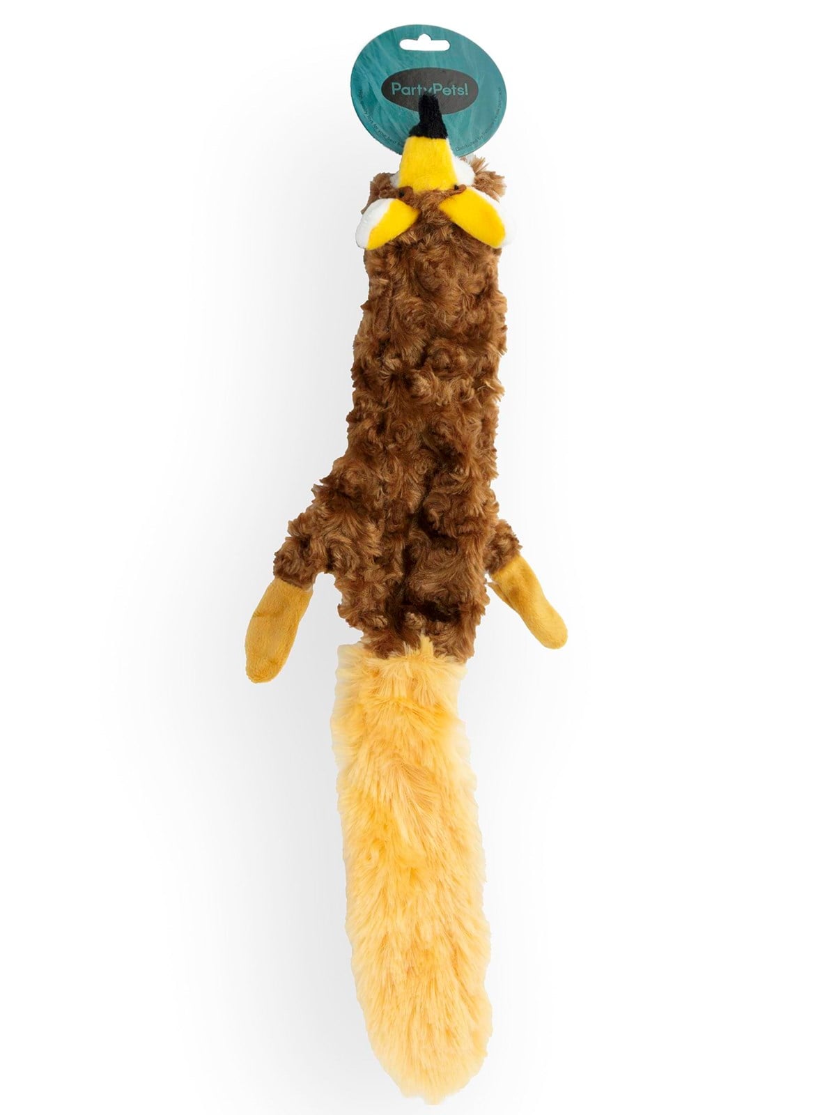 Party Pets Hundespielzeug Skinnies Bär mit Quietscher 55cm