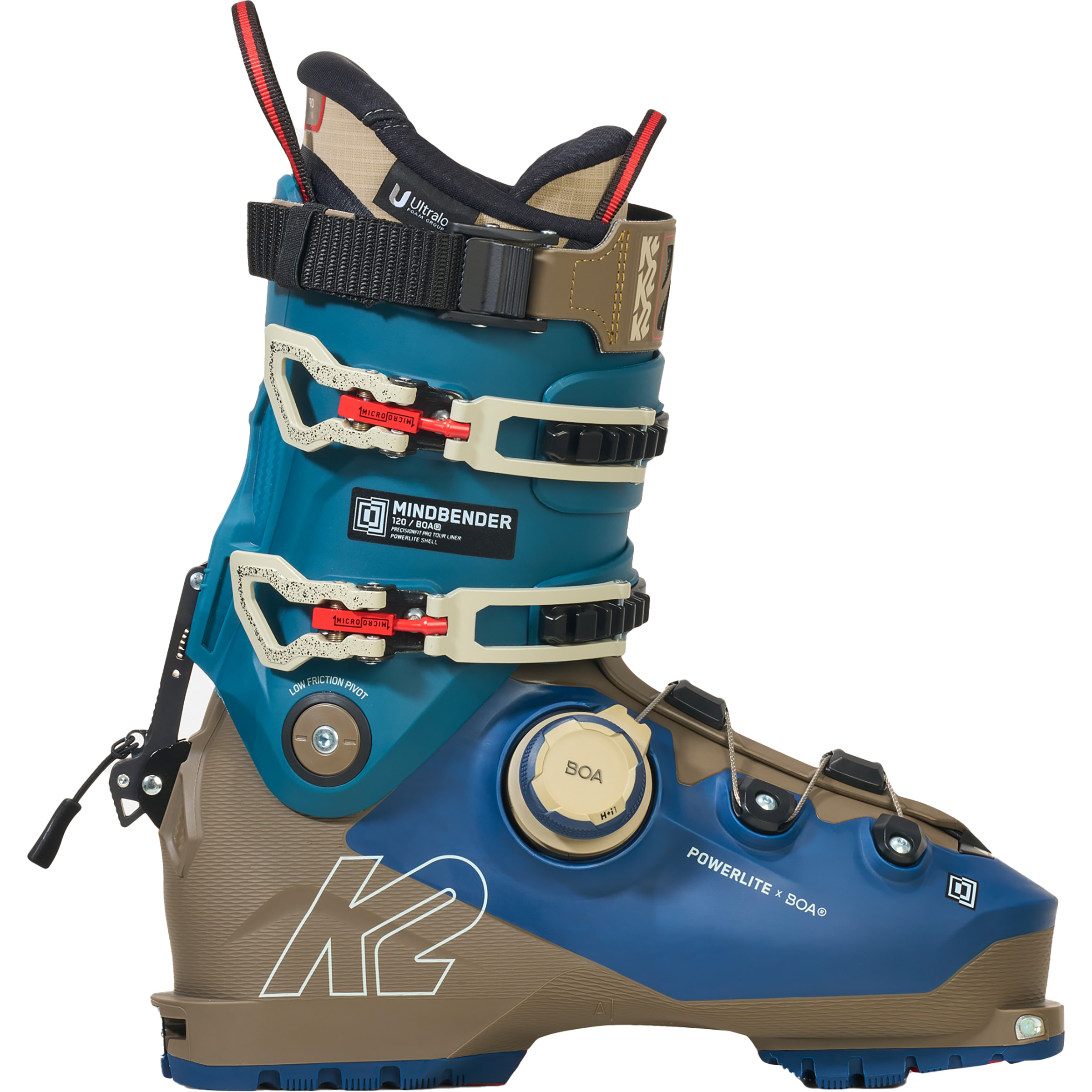 K2 Mindbender 120 Boa Freerideskischuhe Tourenskischuhe blau Größe 47.5 Freeride | Skitour